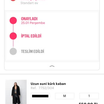 Pull And Bear Ödenmiş Siparişlerin İptalini Yaptı