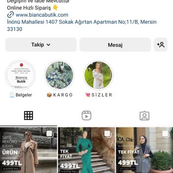 Bianca Butik Satın Alınan Ürünü Göndermedi