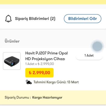 Cepte Şok 44 Gündür Gelmeyen Sipariş