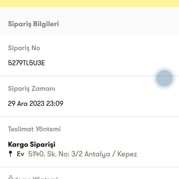 Cepte Şok 44 Gündür Gelmeyen Sipariş