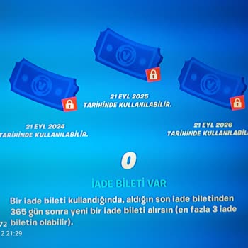 Fortnite İade Hakkı İstiyorum