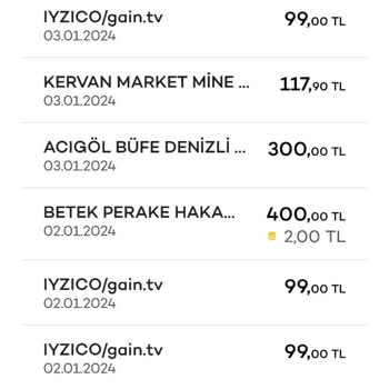 Gain Tarafından İzinsiz Para Çekimi