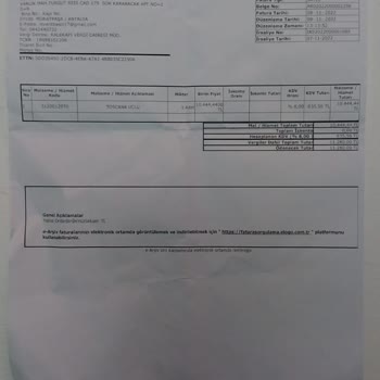 Doğtaş'tan Asla Bir Daha Bir Şey Almam