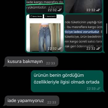 Charme Butik Paramı İade Et