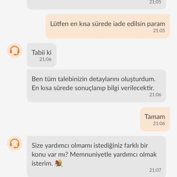 Trendyol Hızlı Market Usulsüzlük, Teslim Edilmeyen Sipariş