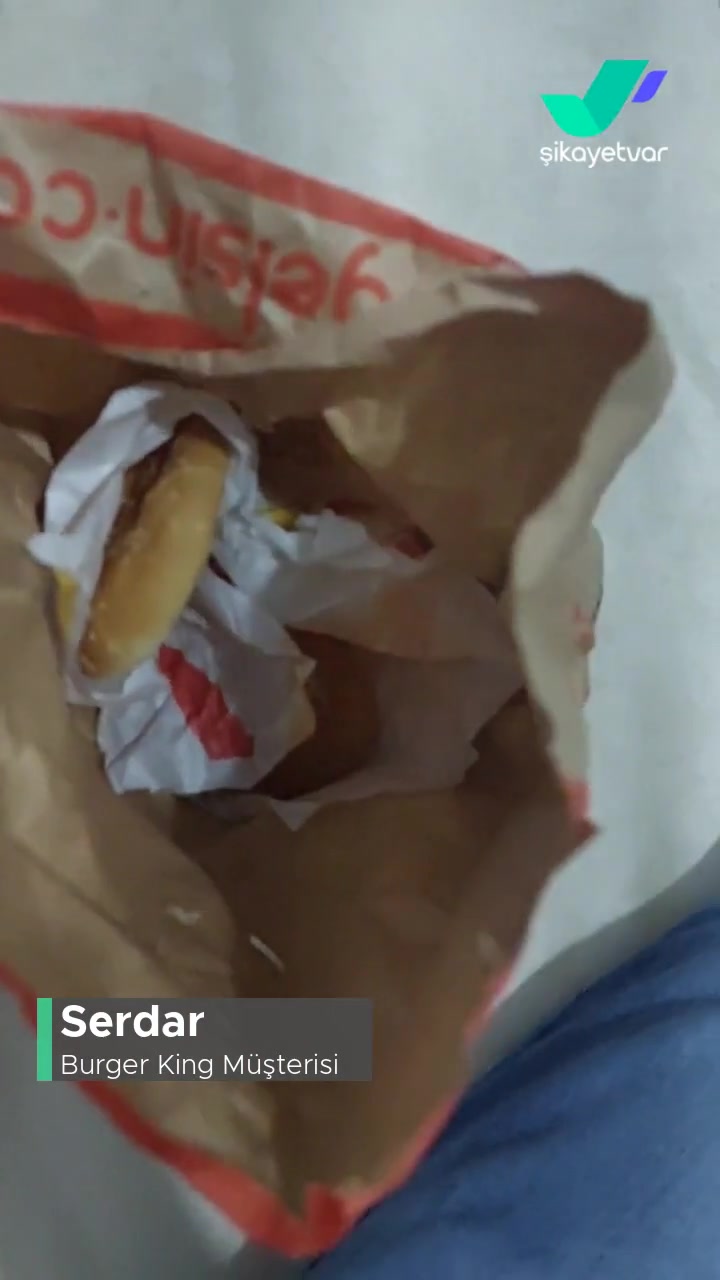 Burger King Bayat Ürün Ve Eksik Sipariş videonun kapak resmi