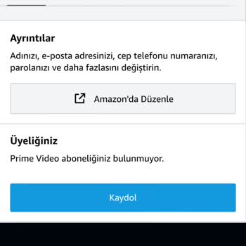 Prime Video (Amazon) Üyelik İptal Edildiği Halde Para Çekme