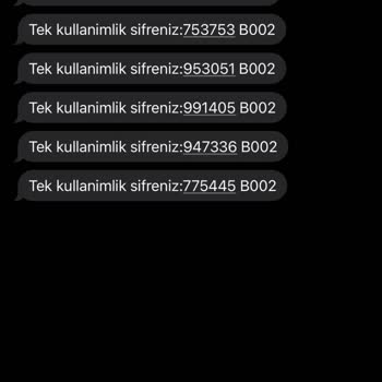 WMF Birden Fazla Firmadan Gelen Tek Kullanımlık Şifre Rahatsızlığı