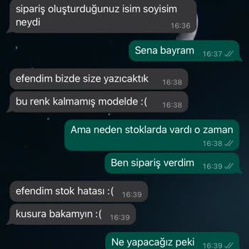 Leyuze Butik Olmayan Ürünü Sattı