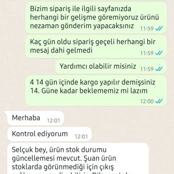 Arçelik AVM Haksızlık Yaptı Stoktaki Ürünü Göndermedi