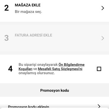 Sephora Fatura Adresi Ekleyemiyorum