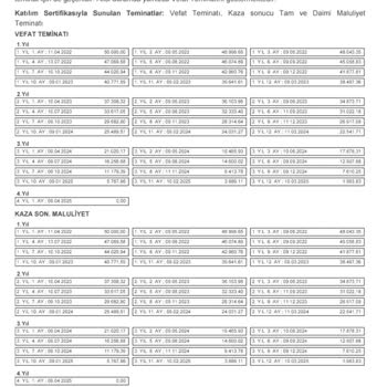 Türkiye Finans Bereket Emeklilik Hayat Sigortası İptali