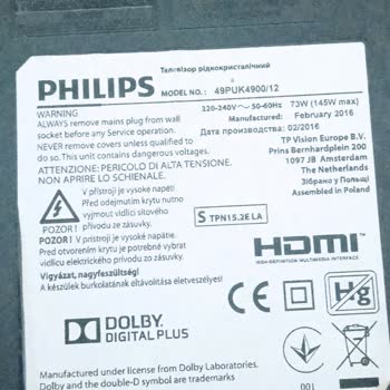PHILIPS TV Sürekli LED Arızası