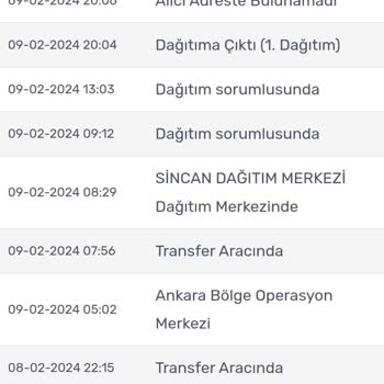 Kargom Sende Gelmeyen Kargo