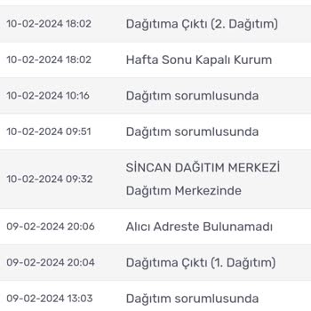 Kargom Sende Gelmeyen Kargo