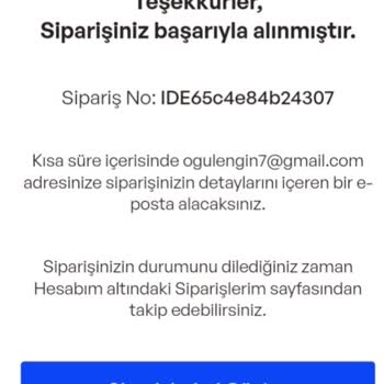 İdefix Siparişim Kargolanmadı!