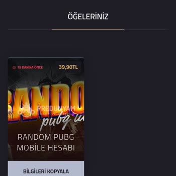 Pre Dünyam Hesaba Giriş Yapamıyorum