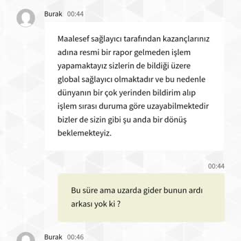 Casinoturka Çekim Talebime Red Veriyor!