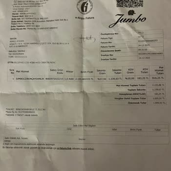 Jumbo Sattığı Ürünü Teslim Etmiyor