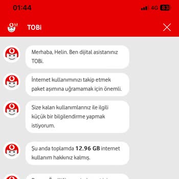 Vodafone Aşım Paketi Sorunu