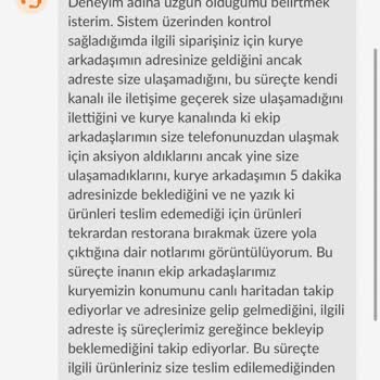 Mersin Yaprak Tantuni Sipariş İptali Sonucu Haksız Kazanç