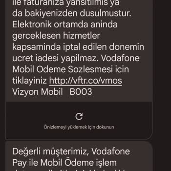 Vizyonmobil Tarafından Haksız Ücret Kesildi