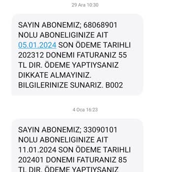 MESKİ Su Faturası İle İlgili Yapılan Yanlışlık.