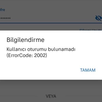 Sahibinden Hata Veriyor. Error 2002