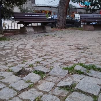 Kadıköy Belediyesi Kozyatağı Mahallesi Çocuk Parkındaki Tehlikeli Çıkıntılı Taşlar