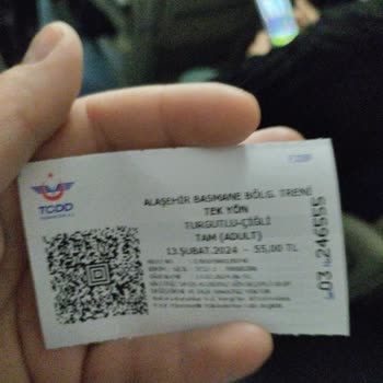 TCDD Manisa Turgutlu Gişeci