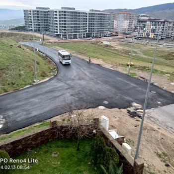 Menemen Belediyesi Asfaltın Son Hali