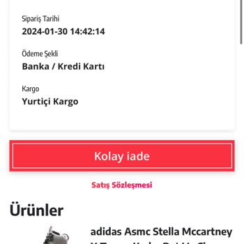 Yalı Spor Mağazası Ürünümü Kargolamıyor