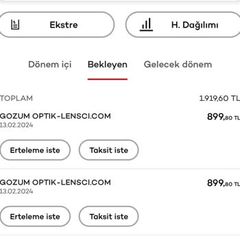 Lensci.com Lenscigo'dan Alınan Ürün Pişmanlığı