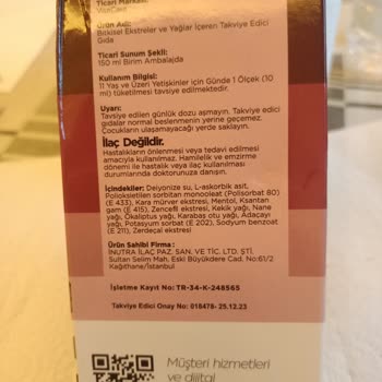 VitaCare Madenci Şurubu (Instagram:Madencisurubu.tr) Vita Care Madenci Şurubu Şikayet.