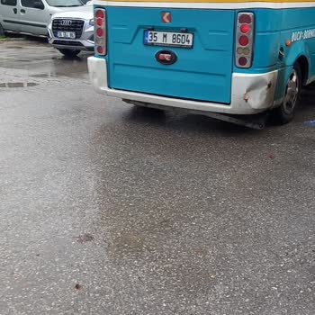 İzmir Minibüsçüler Odası Şikayete Konu Plaka 35 M 8604