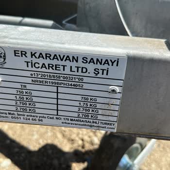 Er Karavan Garanti Ve Satış Sonrasın Hizmet