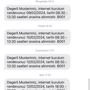 Türk Telekom Evde İnternet Randevusu