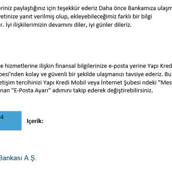 Yapı Kredi Bankası Ödenemeyen Yurt Dışı İşleme Muhteşem Yorum!