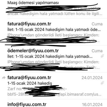 Fiyuu Ödemelerim Var Ama Karşımda Muhatap Olarak Kimseyi Bulamıyorum