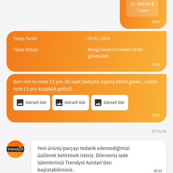 Trendyol Platformundan Sipariş Ettiğim Xiaomi Telefon