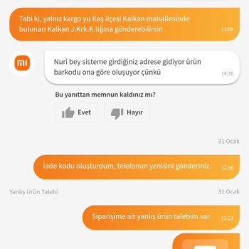 Trendyol Platformundan Sipariş Ettiğim Xiaomi Telefon