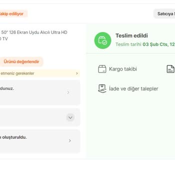 Sunny Axen Servisin 50 İnç LED TV'yi Kurmaması