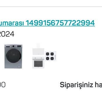 A101 Beyaz Eşya Siparişi