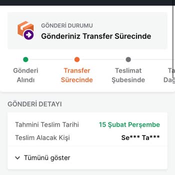 Trendyol Express İn Gecikmiş Siparişi