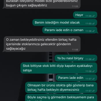 Stepstoretr Stoğu Olmayan Ürünü Satışa Koyup Şimdi Yok Diyorlar