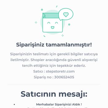Stepstoretr Stoğu Olmayan Ürünü Satışa Koyup Şimdi Yok Diyorlar