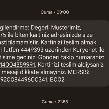 Kuryenet (Torbalı) Kartlarımı Getir Artık
