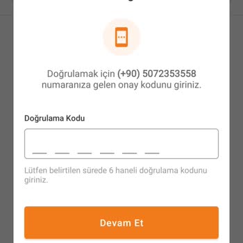 Trendyol Telefon Numarama Onay Kodu Gelmiyor