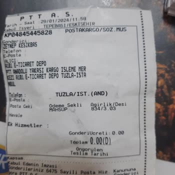 PTT Kargolara Sahip Ol