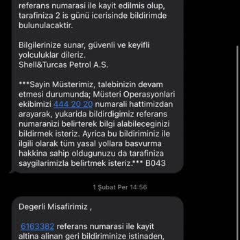 Shell Müşteri Memnuniyeti Sıfır